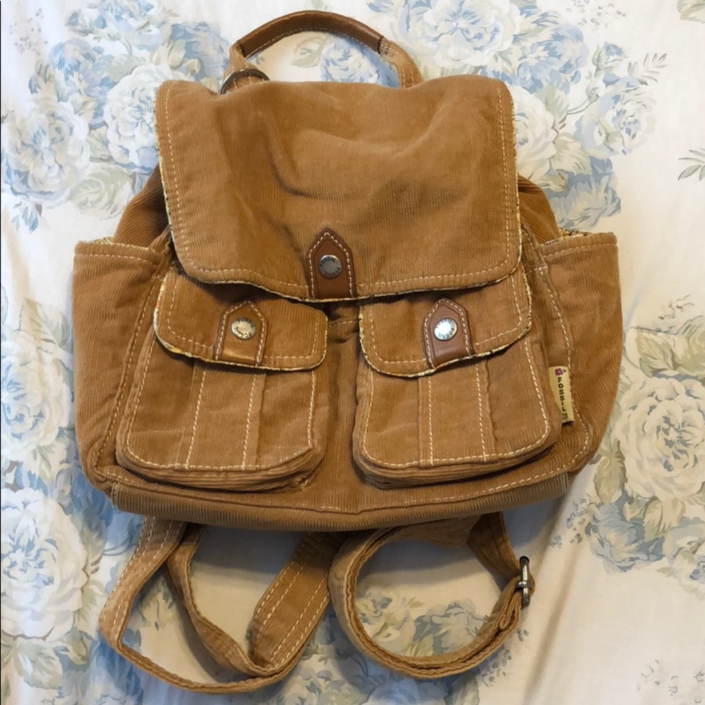 Brown Fossil Backpack